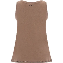 SLEEVELESS COTTON TOP