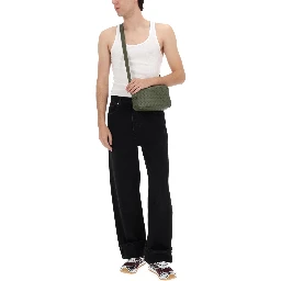JEANS WITH FOLDED HEM