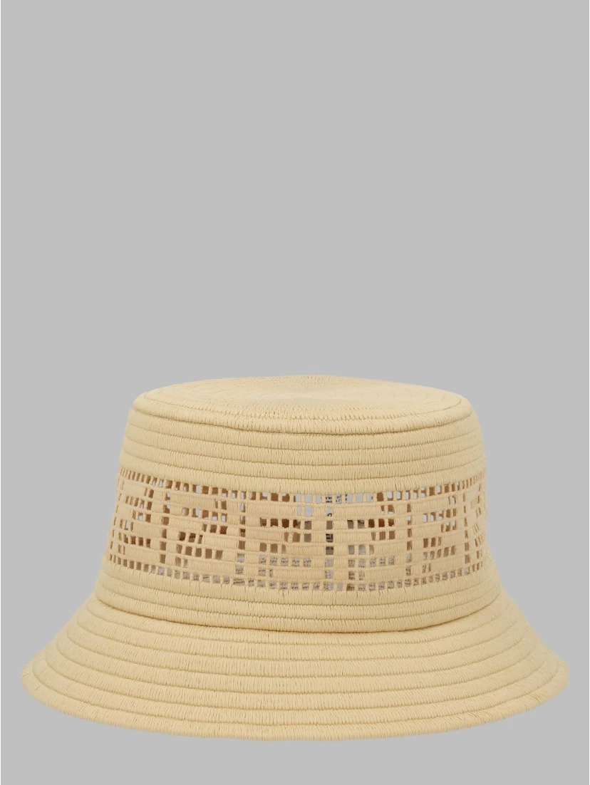 CAPPELLO BUCKET IN RAFIA