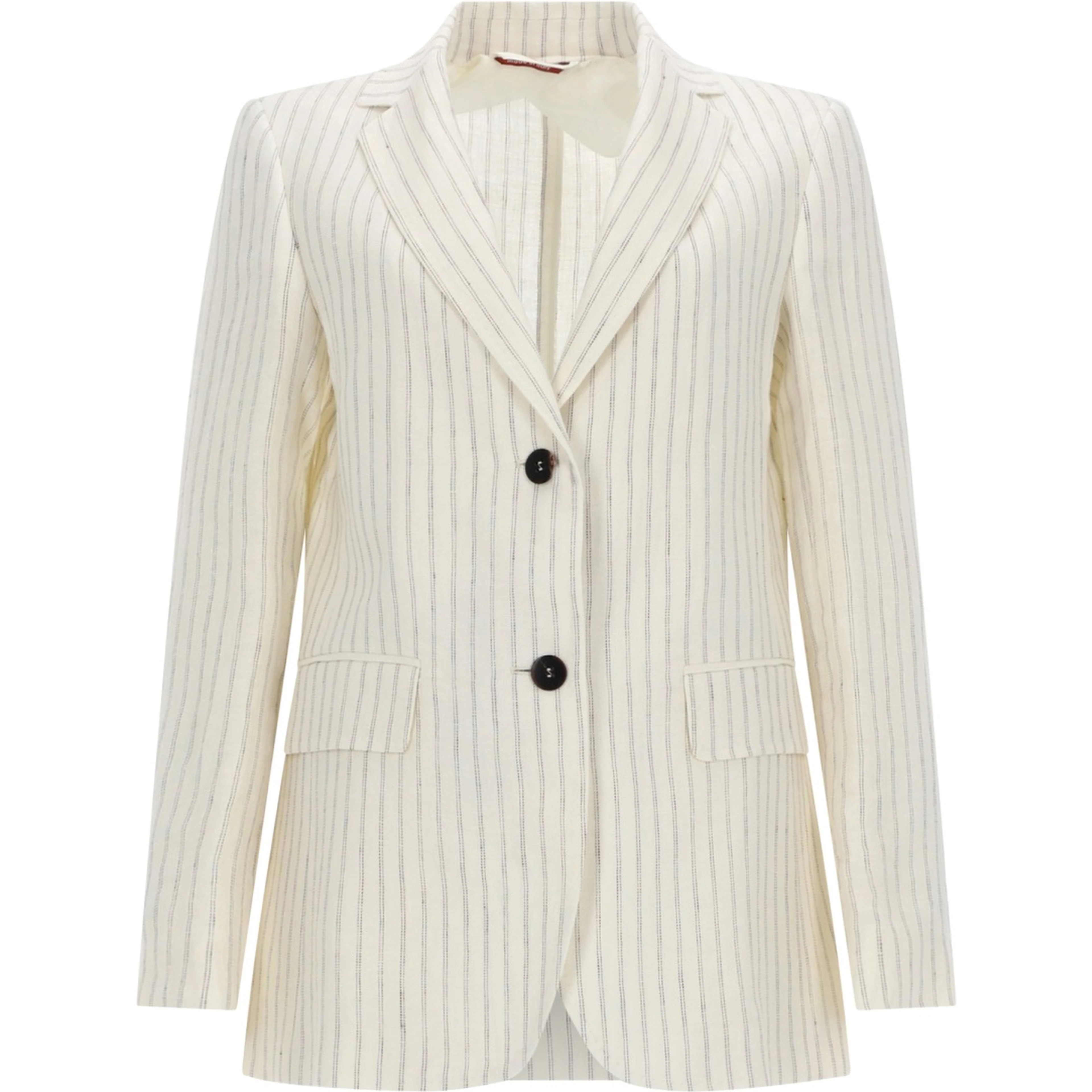 LINEN PINSTRIPE BLAZER