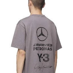 "Y - 3 X AMG" LOGO T-SHIRT