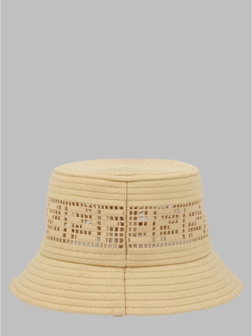 CAPPELLO BUCKET IN RAFIA