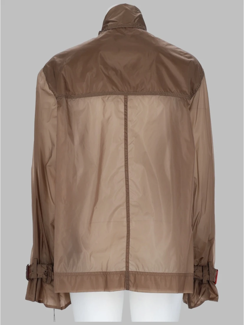 BLUSA IN NYLON CON COLLO LAVALLIÈRE