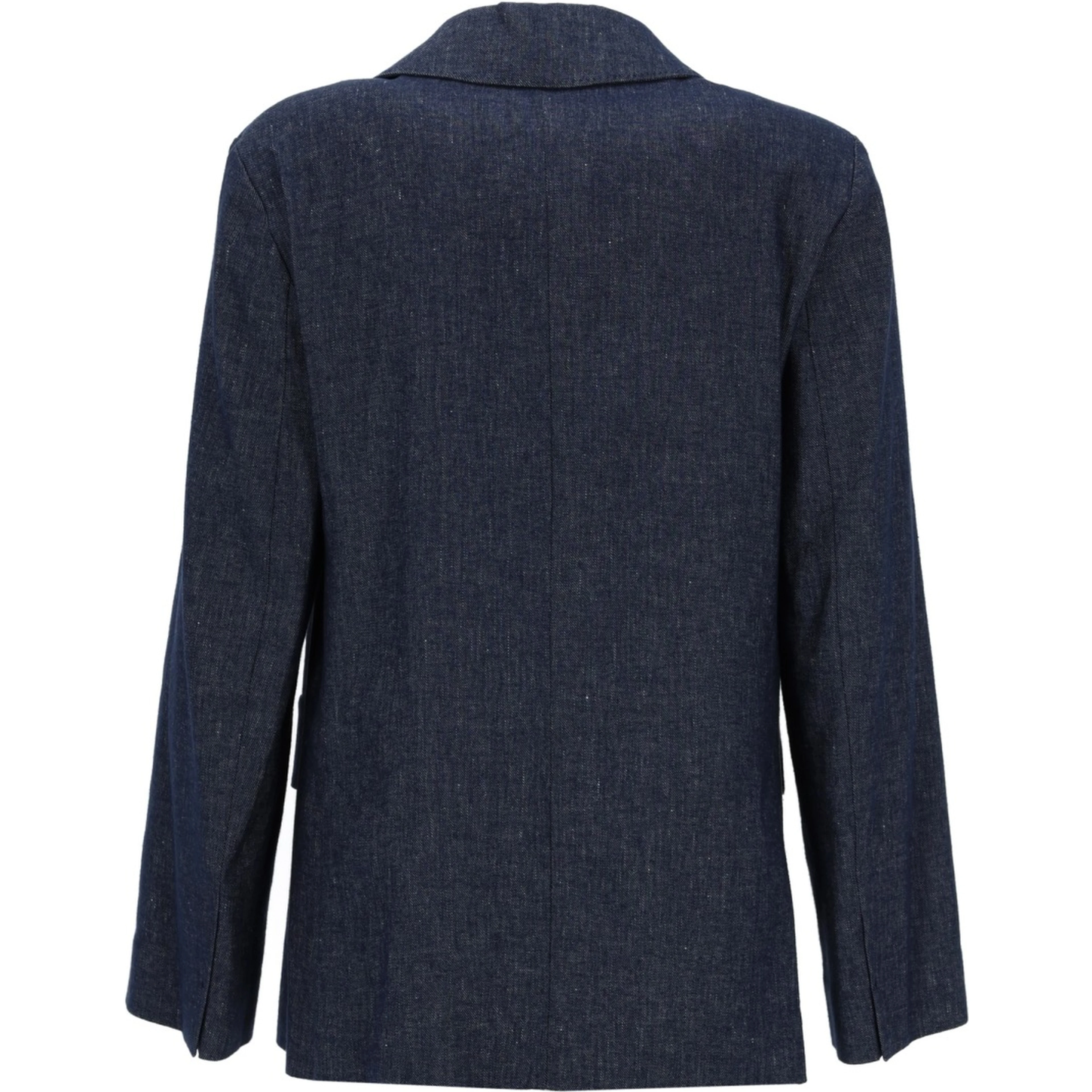 DOUBLE-BREASTED COTTON BLAZER