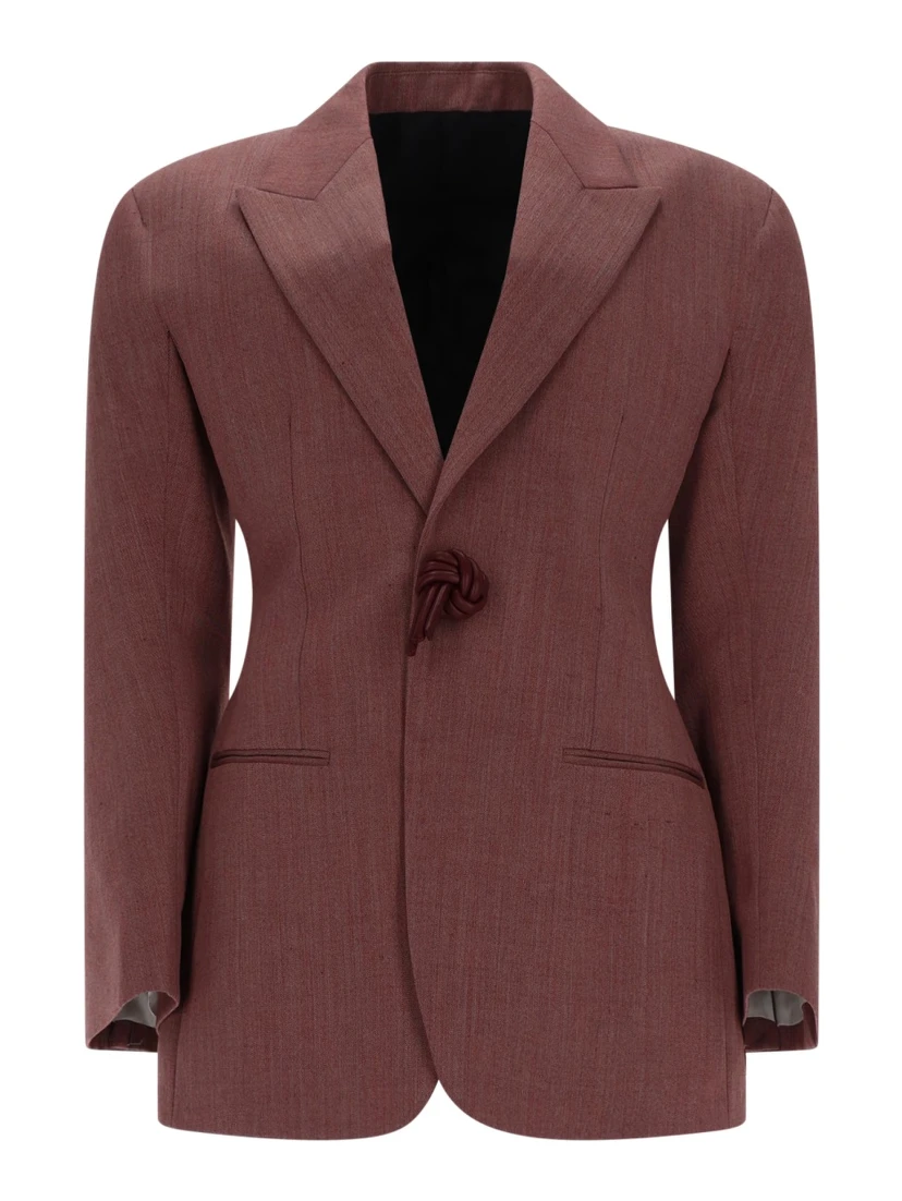 BLAZER IN LANA E LINO