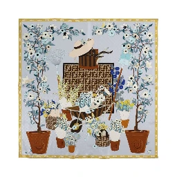 FOULARD "FENDI GARDENING"