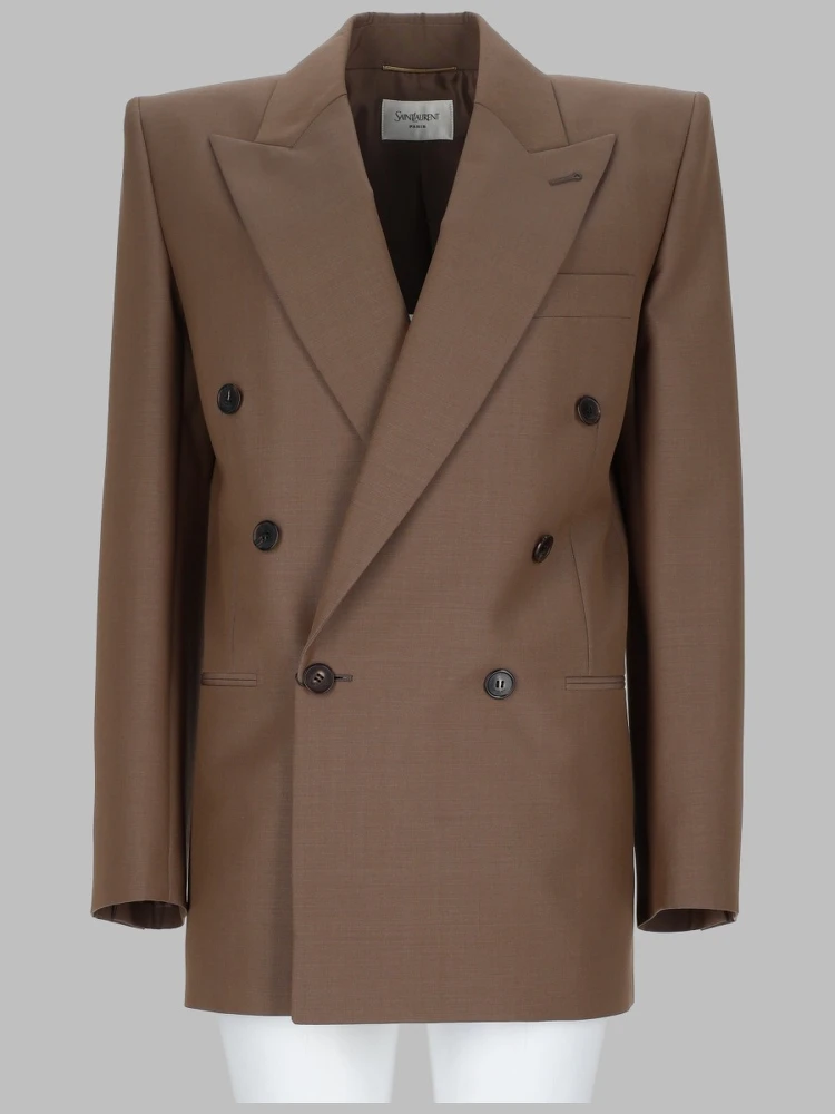 GIACCA IN LANA E MOHAIR LEGGERI