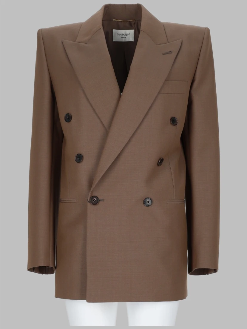 GIACCA IN LANA E MOHAIR LEGGERI