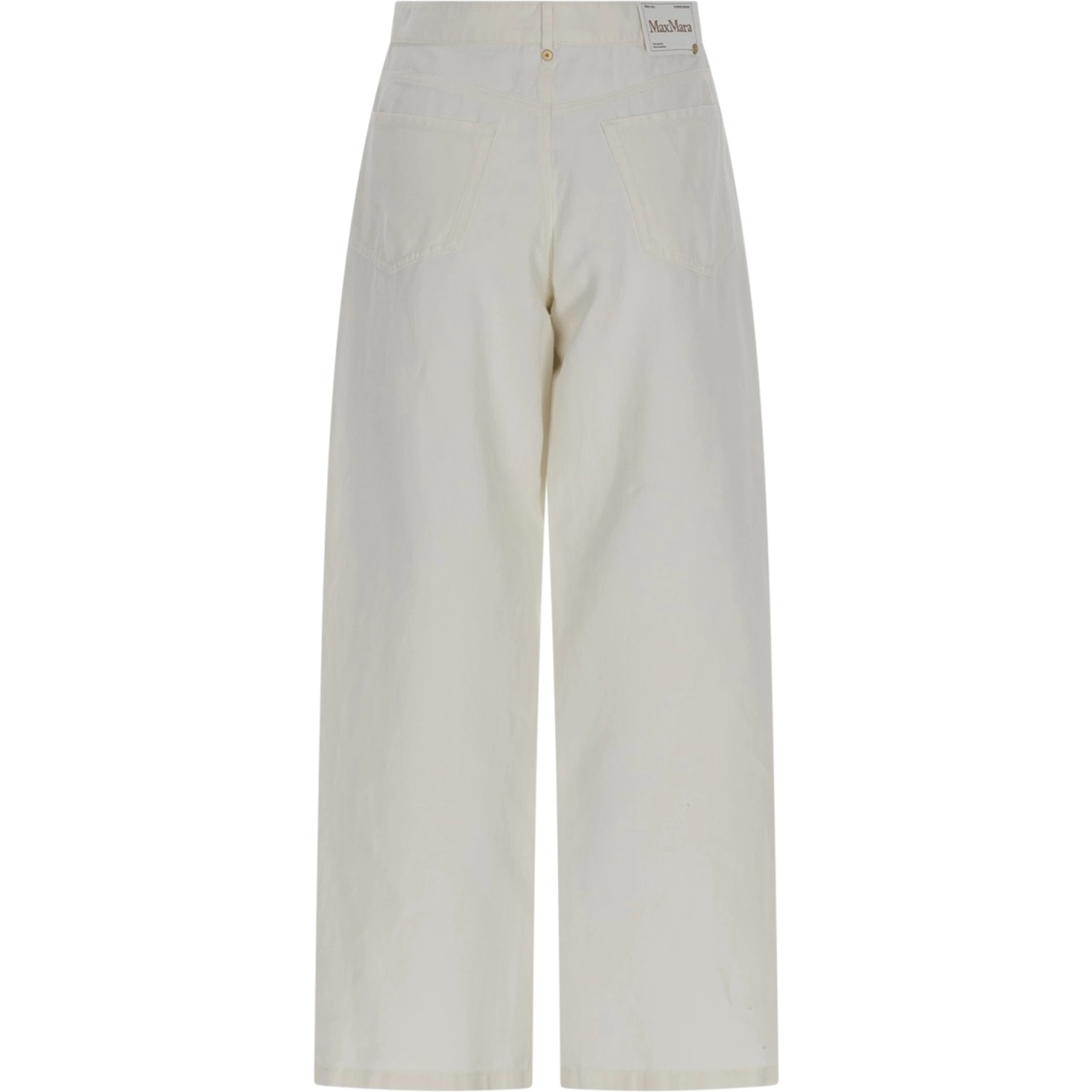 PANTALONE CINQUE TASCHE IN COTONE E LINO