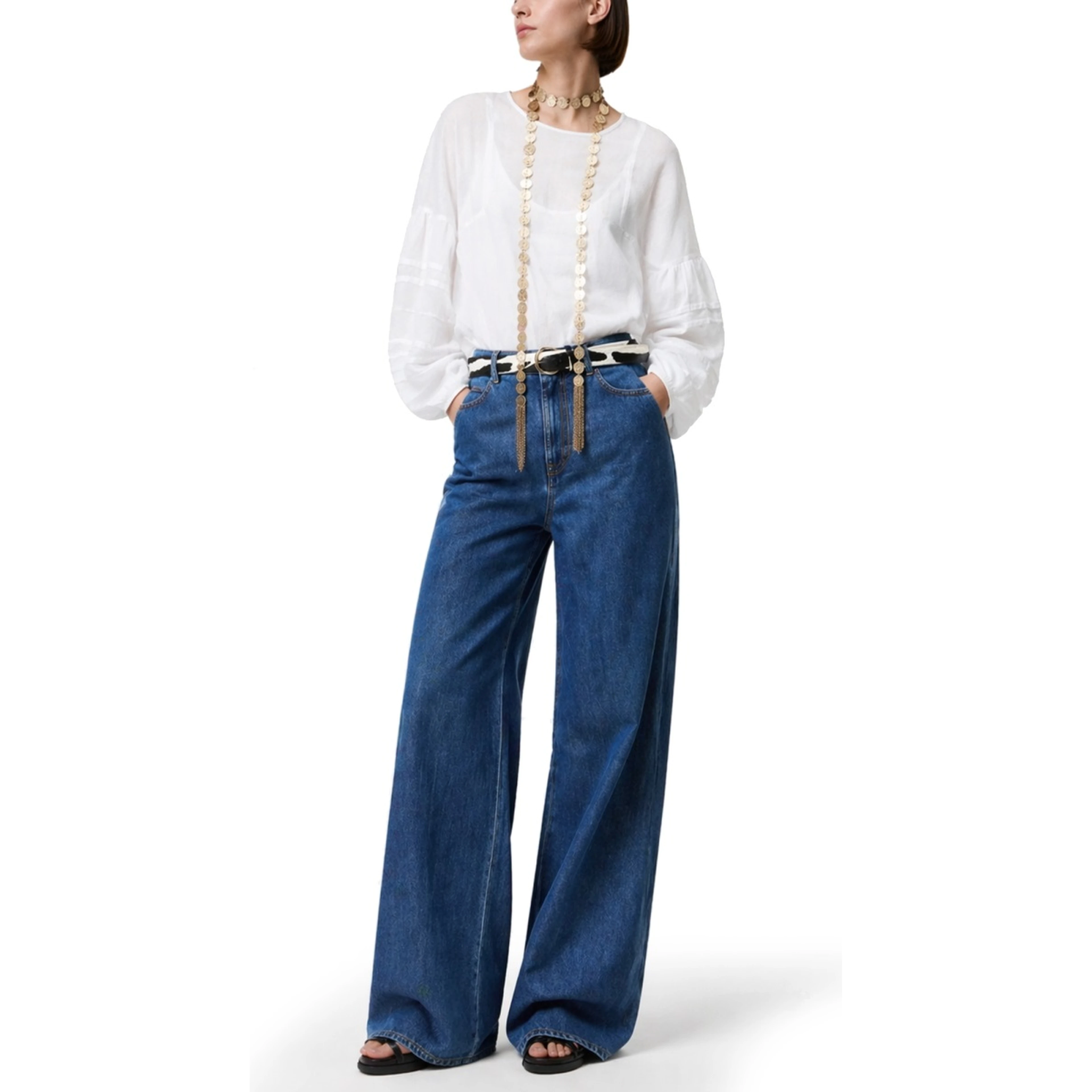JEANS "SARONG" DRITTO