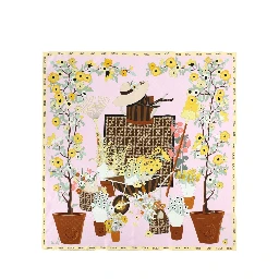 FOULARD "FENDI GARDENING"