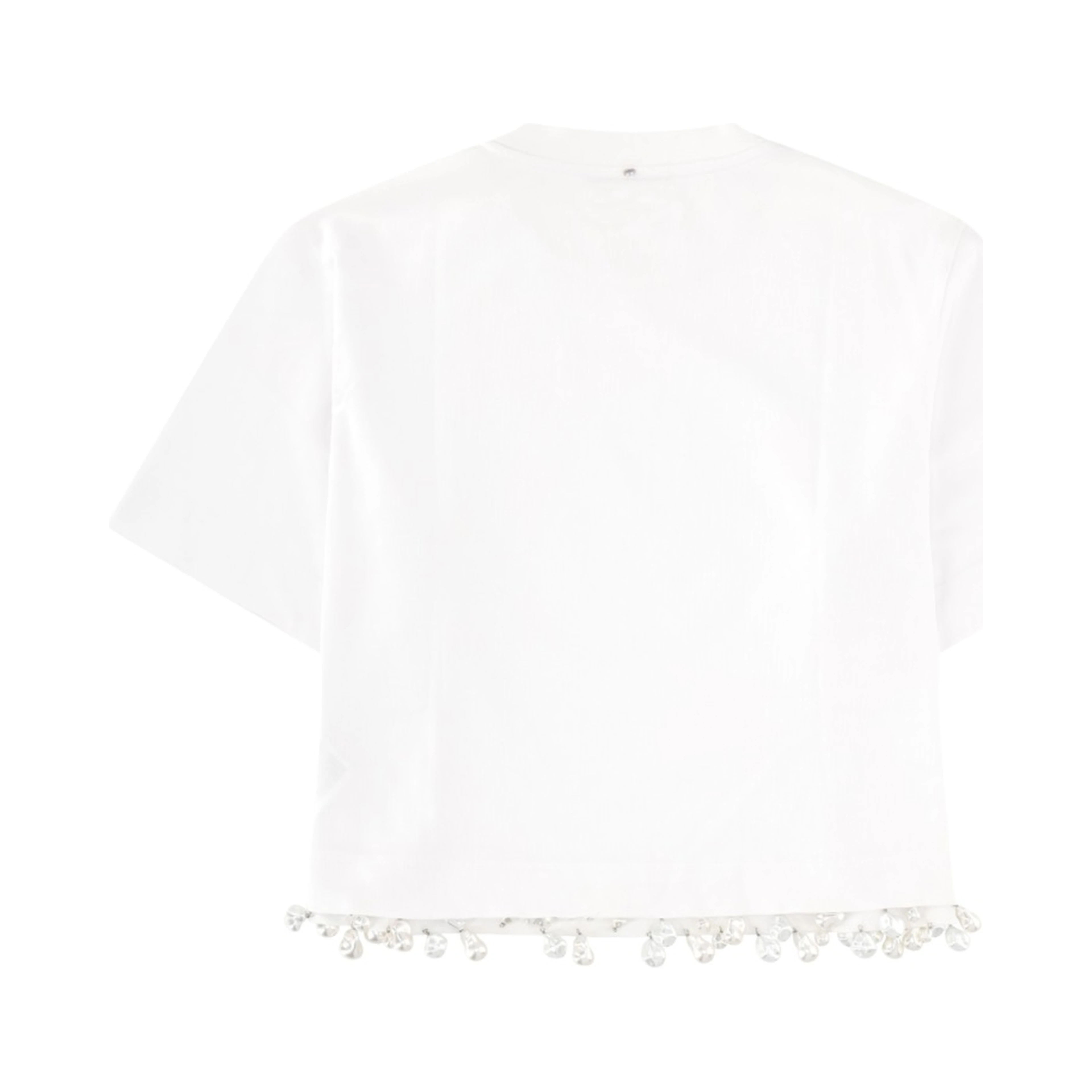 T-SHIRT "PALMAS" CON PERLE RICAMATE