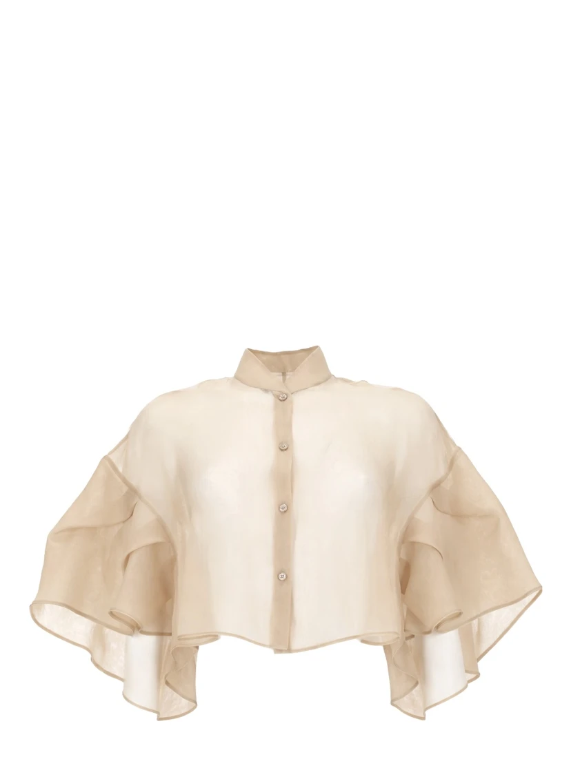 CAPPA IN ORGANZA DI SETA