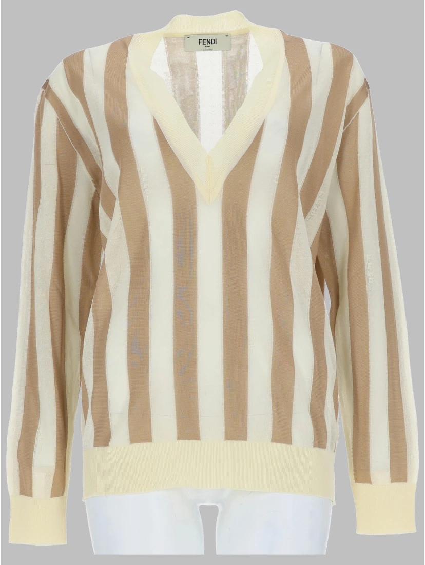 MAGLIA IN SETA PEQUIN