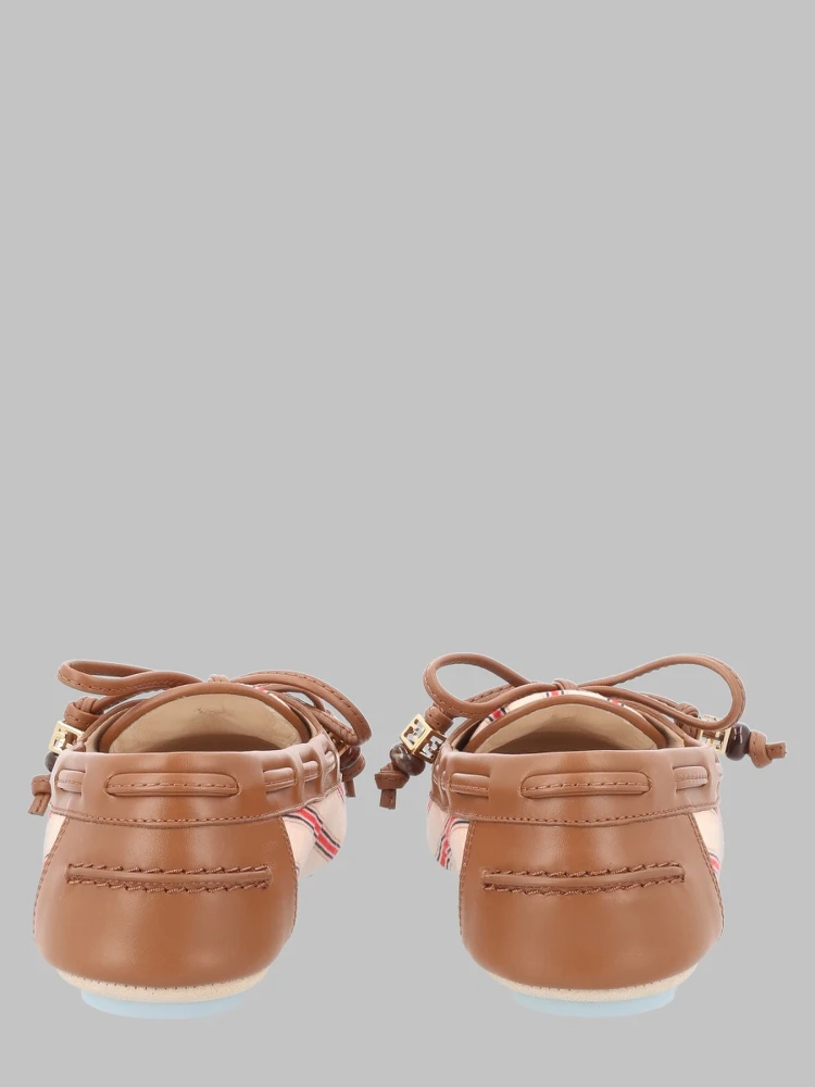 MOCASSINO IN CANVAS FF E PELLE alternative