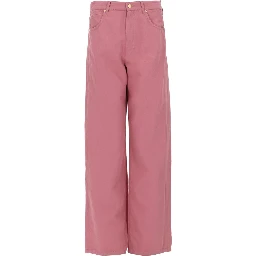 PANTALONE CINQUE TASCHE IN COTONE E LINO