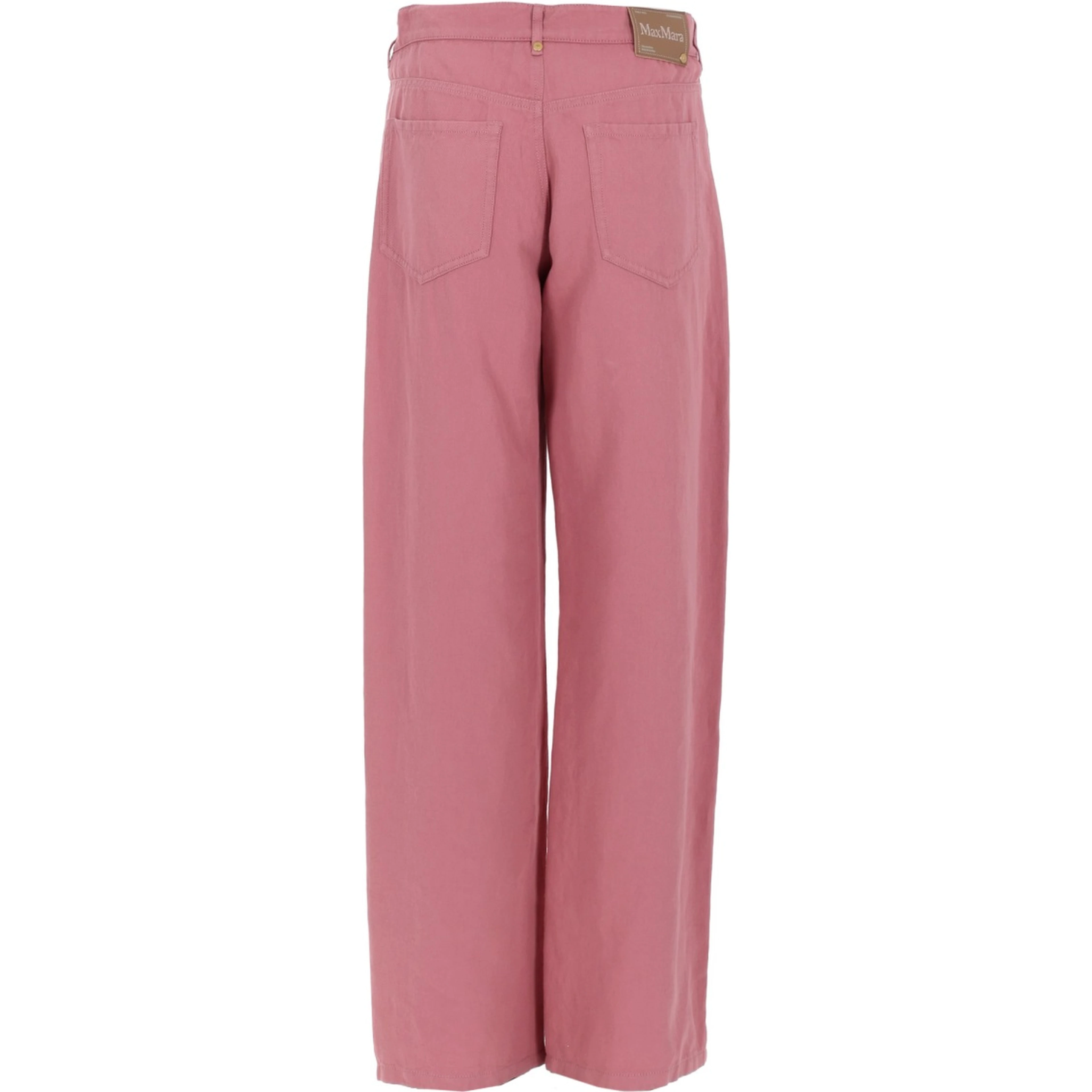 PANTALONE CINQUE TASCHE IN COTONE E LINO