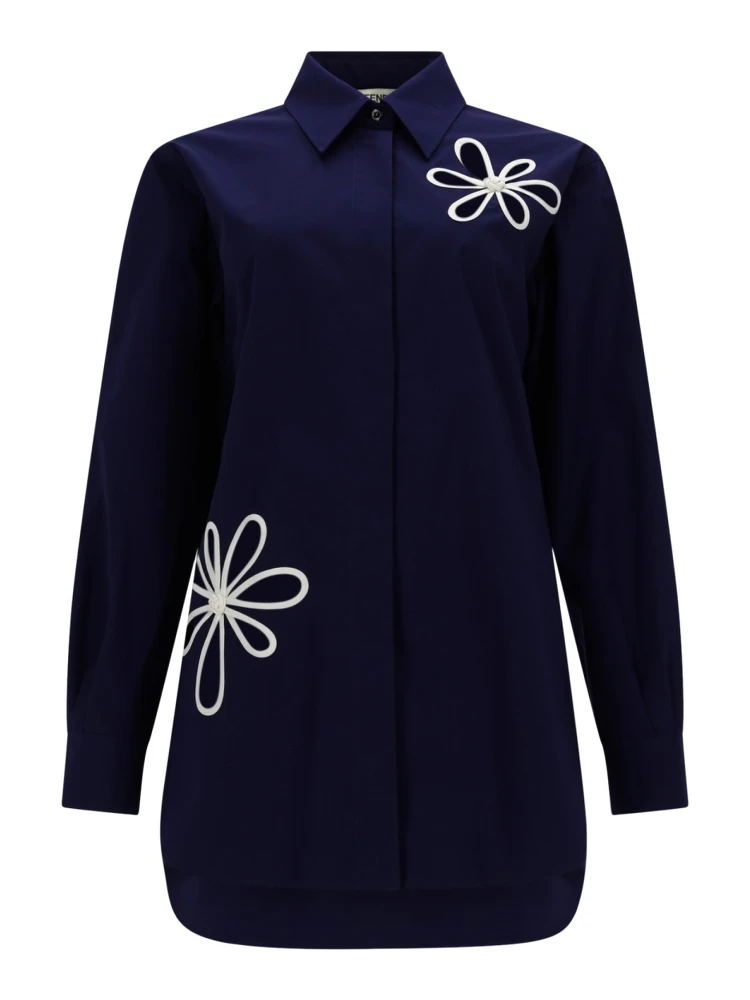 CAMICIA IN POPELINE DI COTONE
