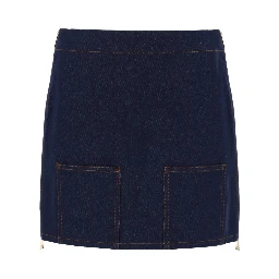 GONNA MINI IN DENIM FF