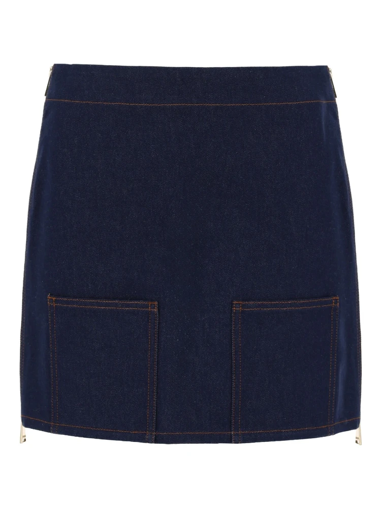 GONNA MINI IN DENIM FF