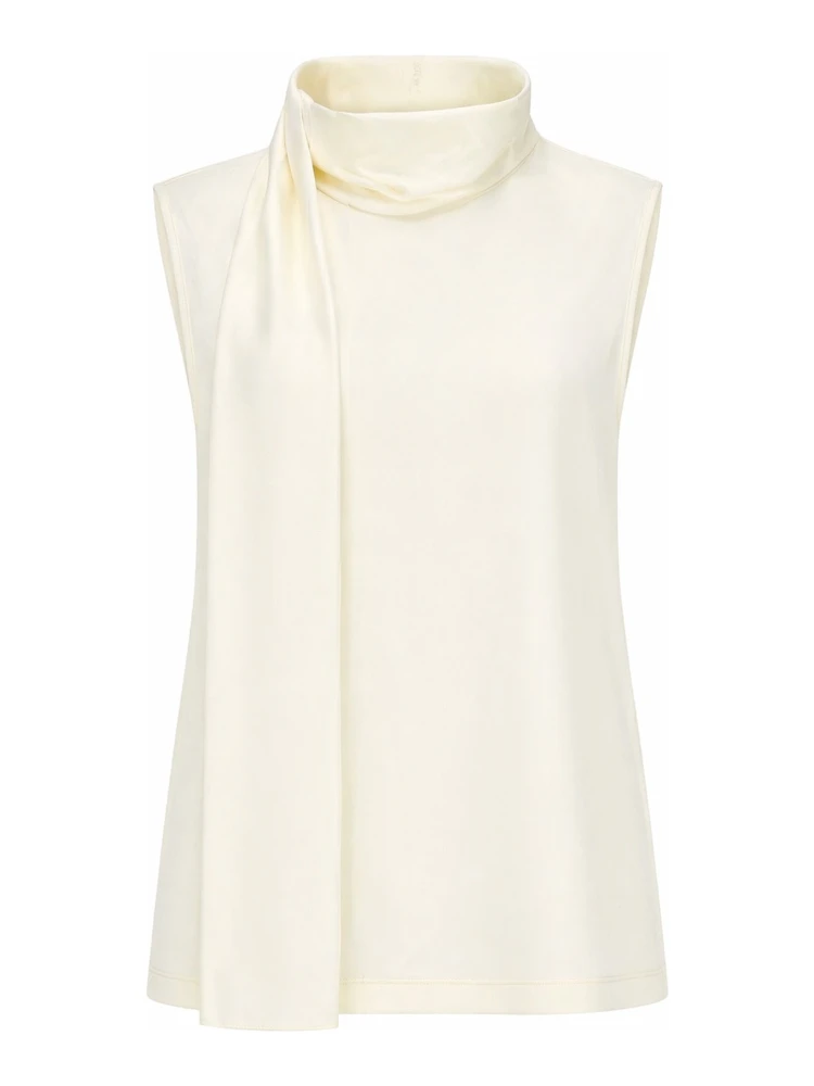 TOP IN SATIN DI SETA