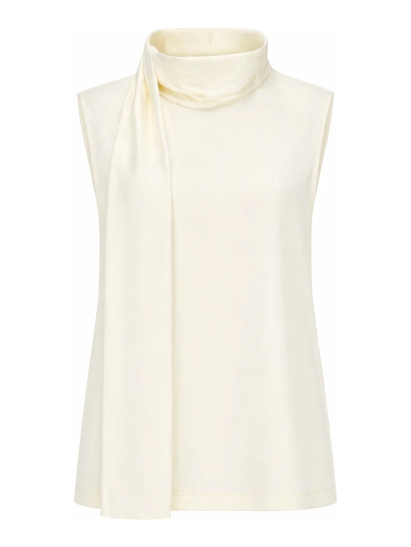 TOP IN SATIN DI SETA