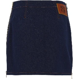 GONNA MINI IN DENIM FF