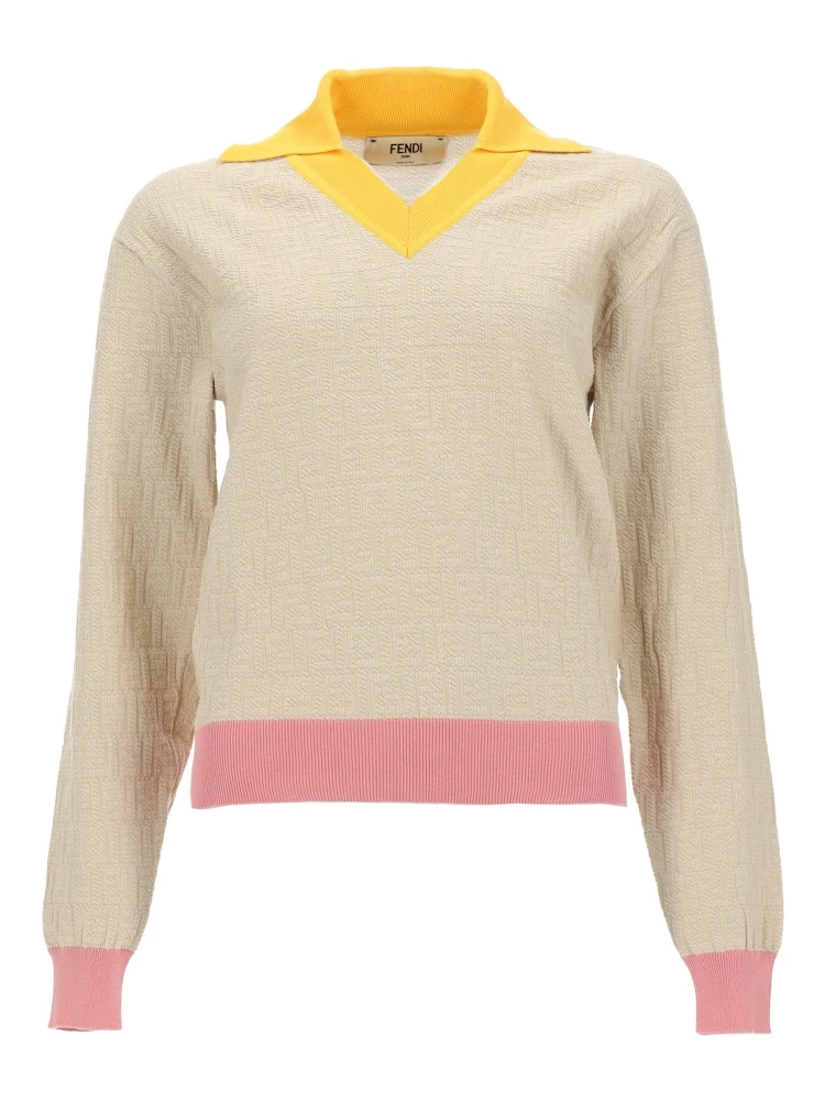MAGLIA IN COTONE E SETA