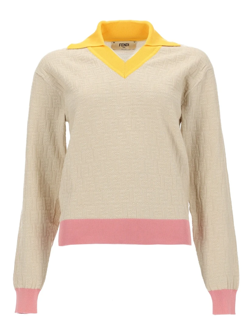 MAGLIA IN COTONE E SETA