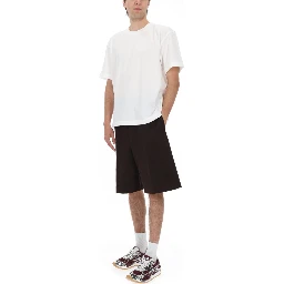 SHORTS IN GABARDINE DI COTONE