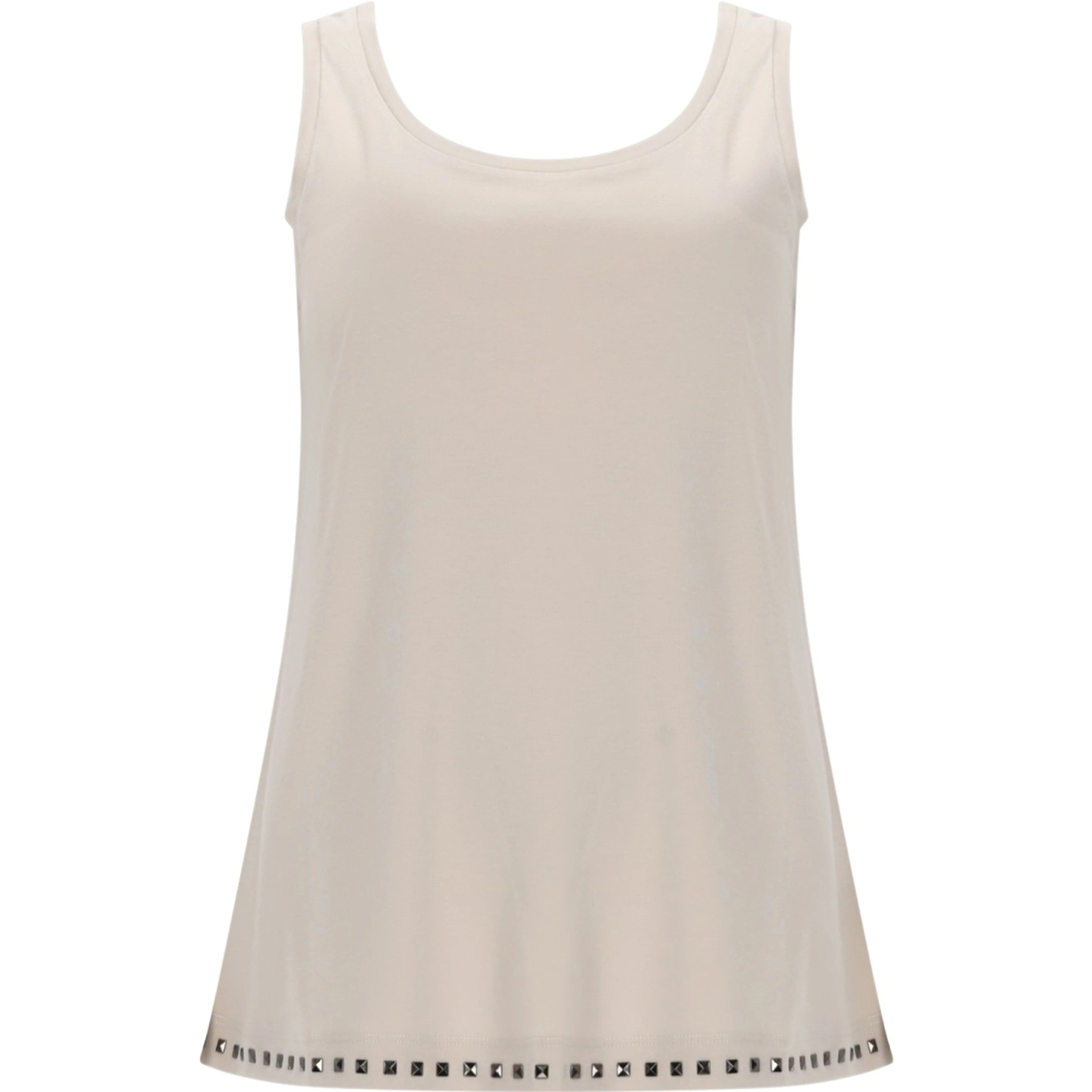 SLEEVELESS COTTON TOP