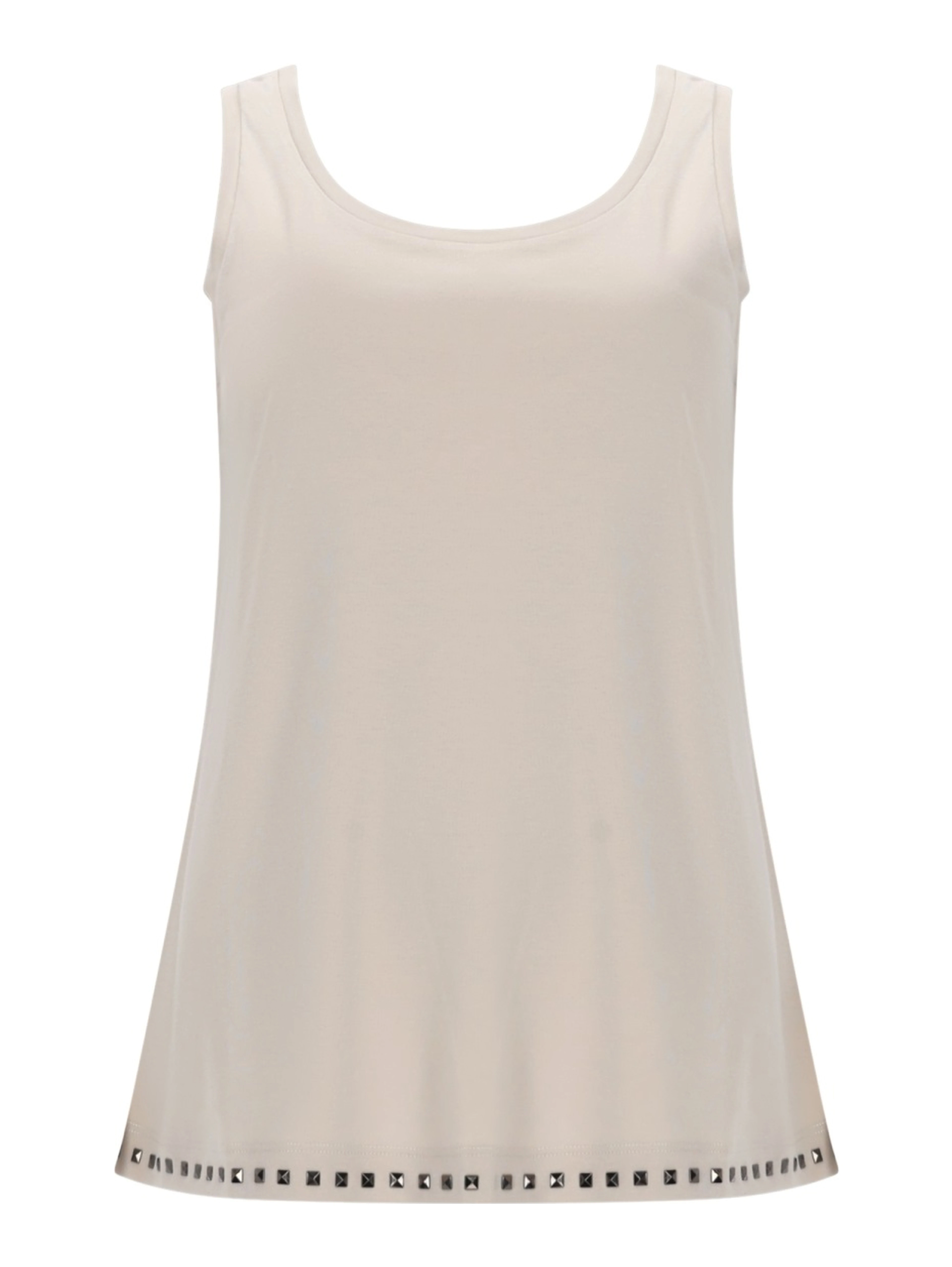 SLEEVELESS COTTON TOP