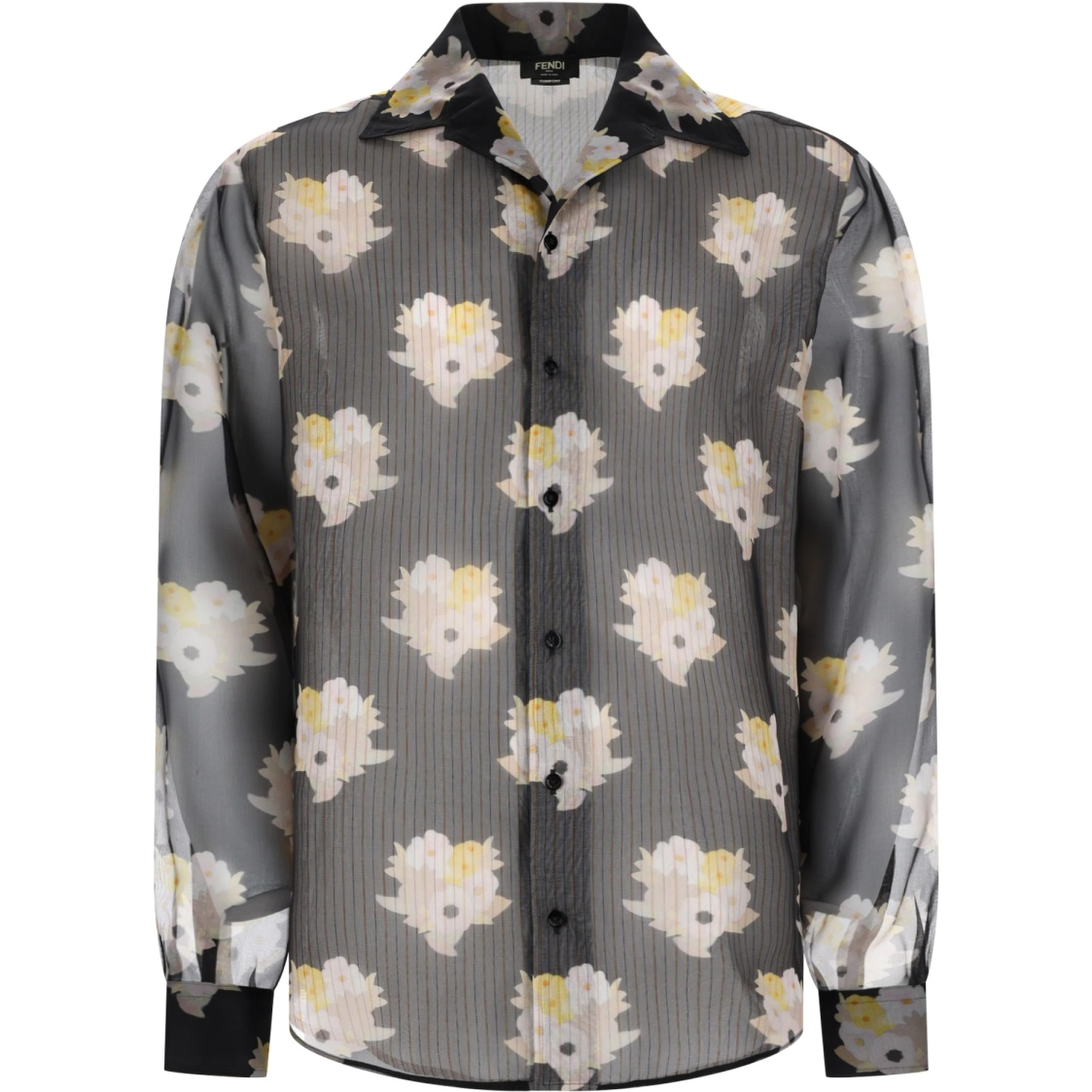 CAMICIA OVERSIZE IN SETA E COTONE