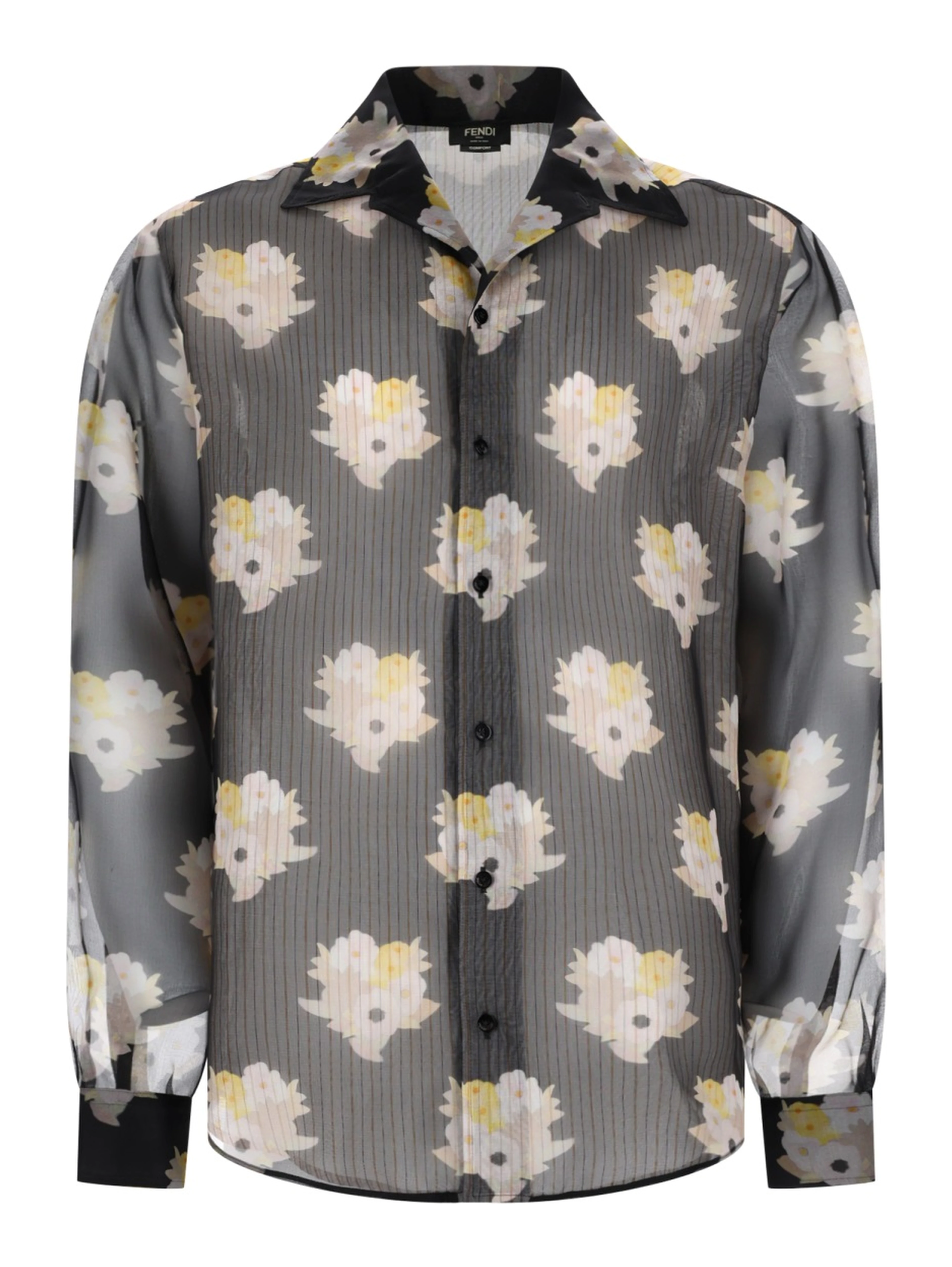 CAMICIA OVERSIZE IN SETA E COTONE