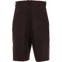 SHORTS IN GABARDINE DI COTONE