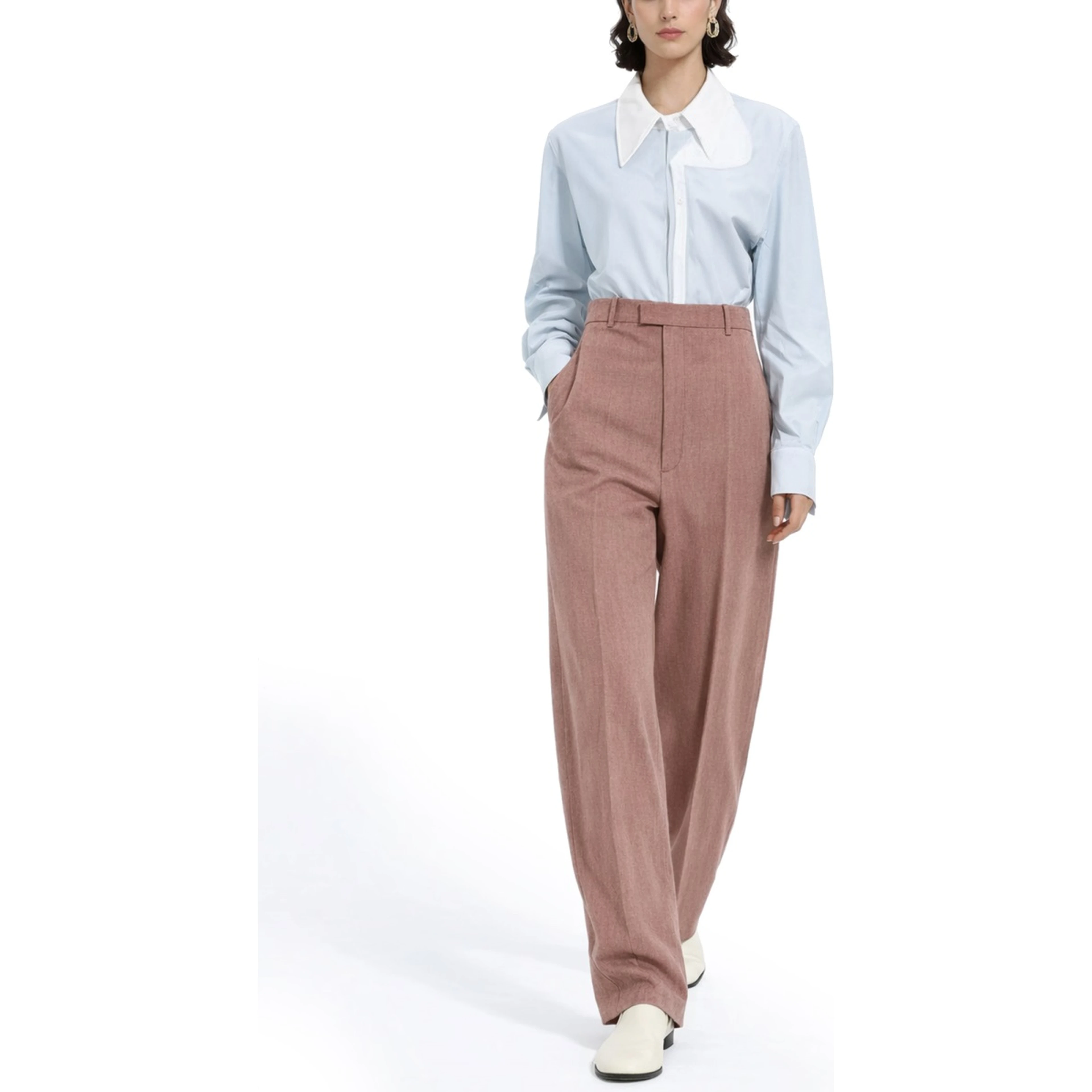 PANTALONE SARTORIALE IN LANA