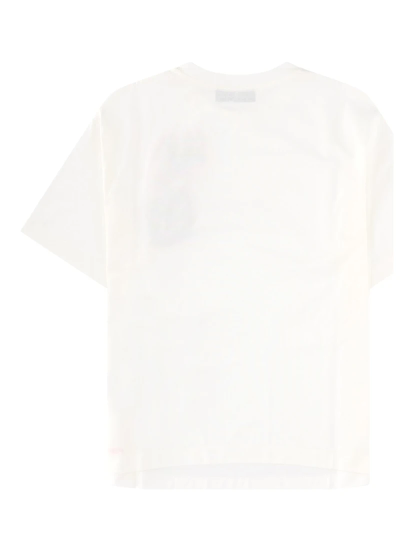 T-SHIRT CON SPILLE "SUNNY SIDE FLOWERS"