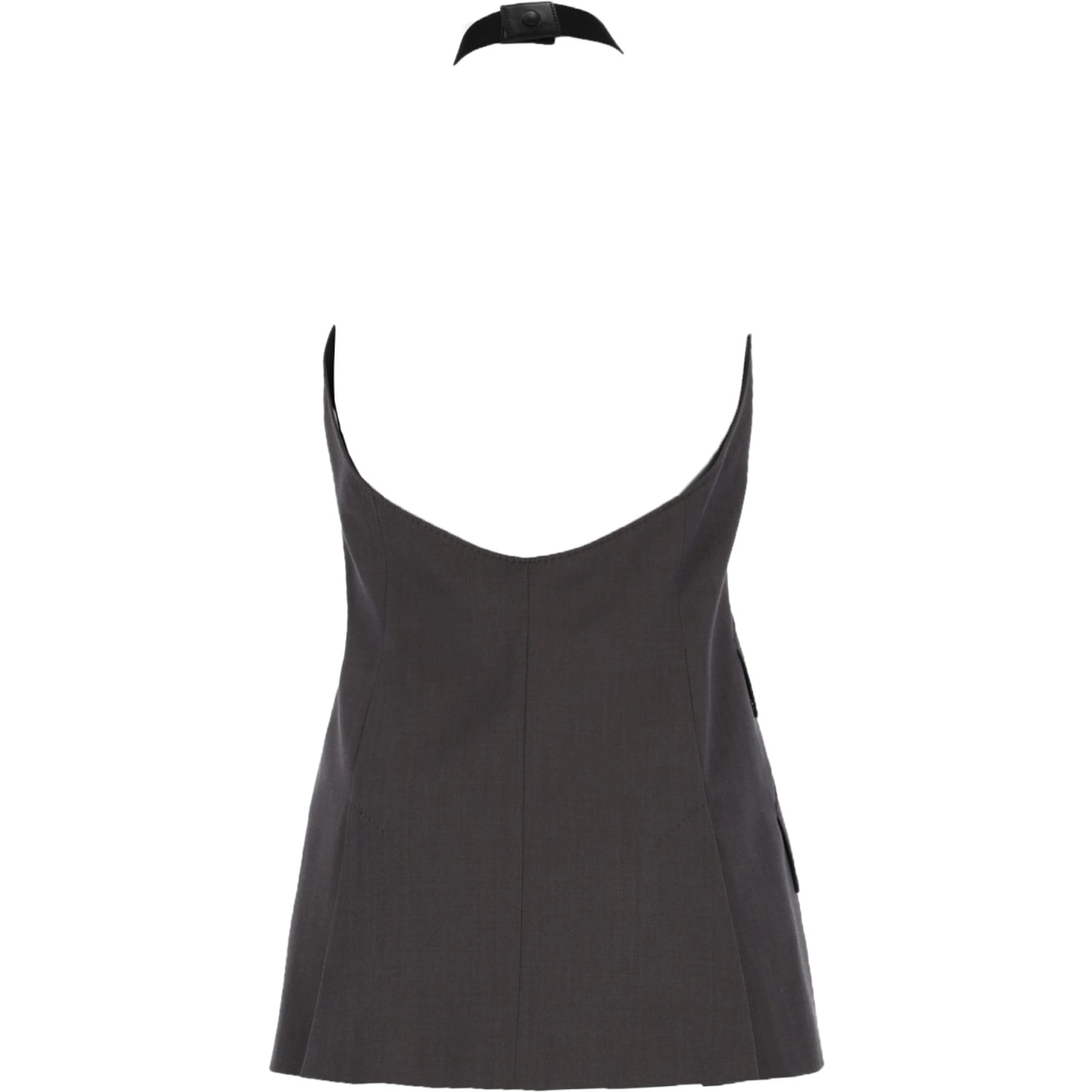 SLEEVELESS WOOL TOP