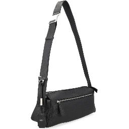 BORSA SMALL IN PELLE CON LOGO