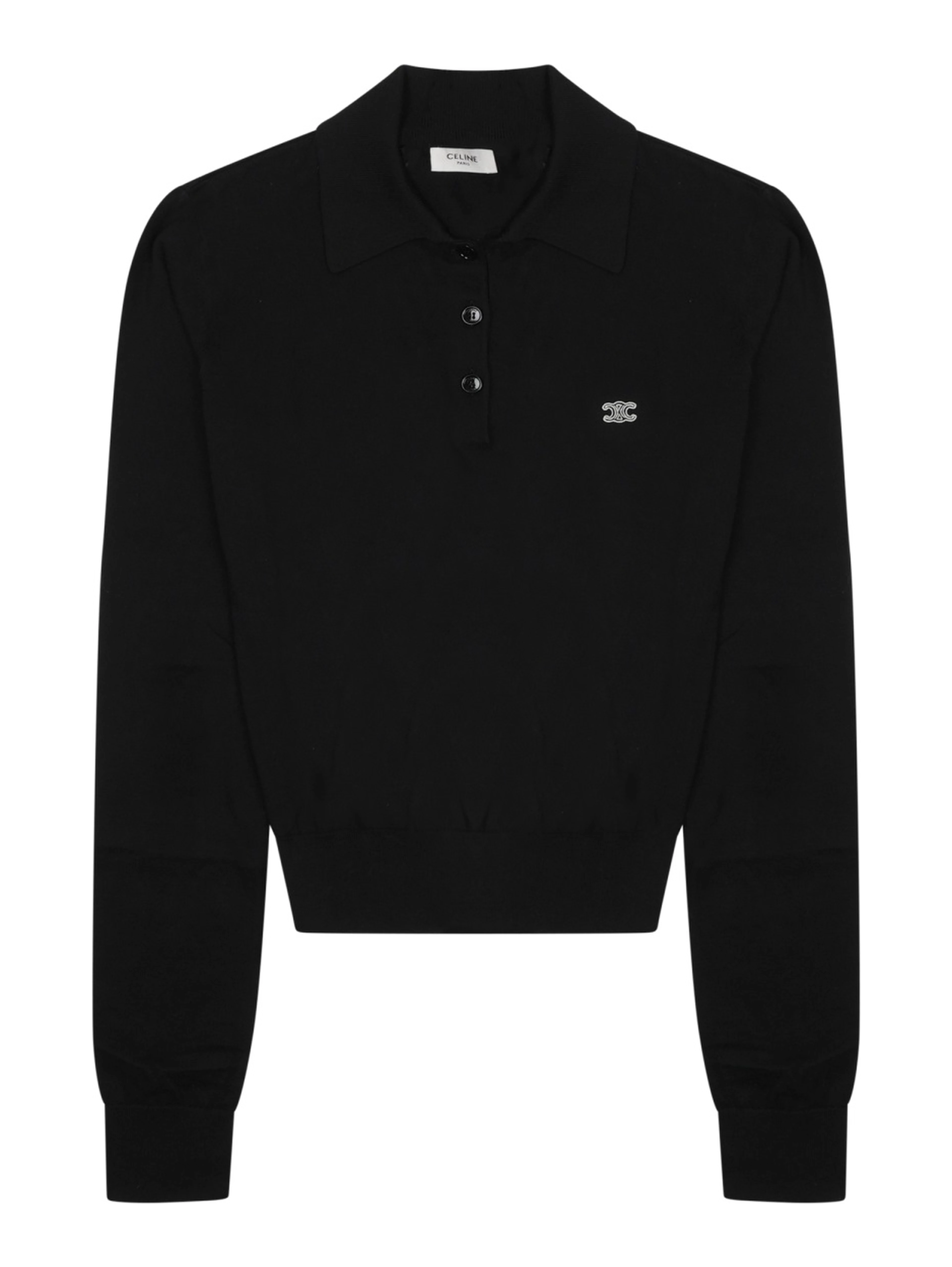 POLO IN MAGLIA CON LOGO