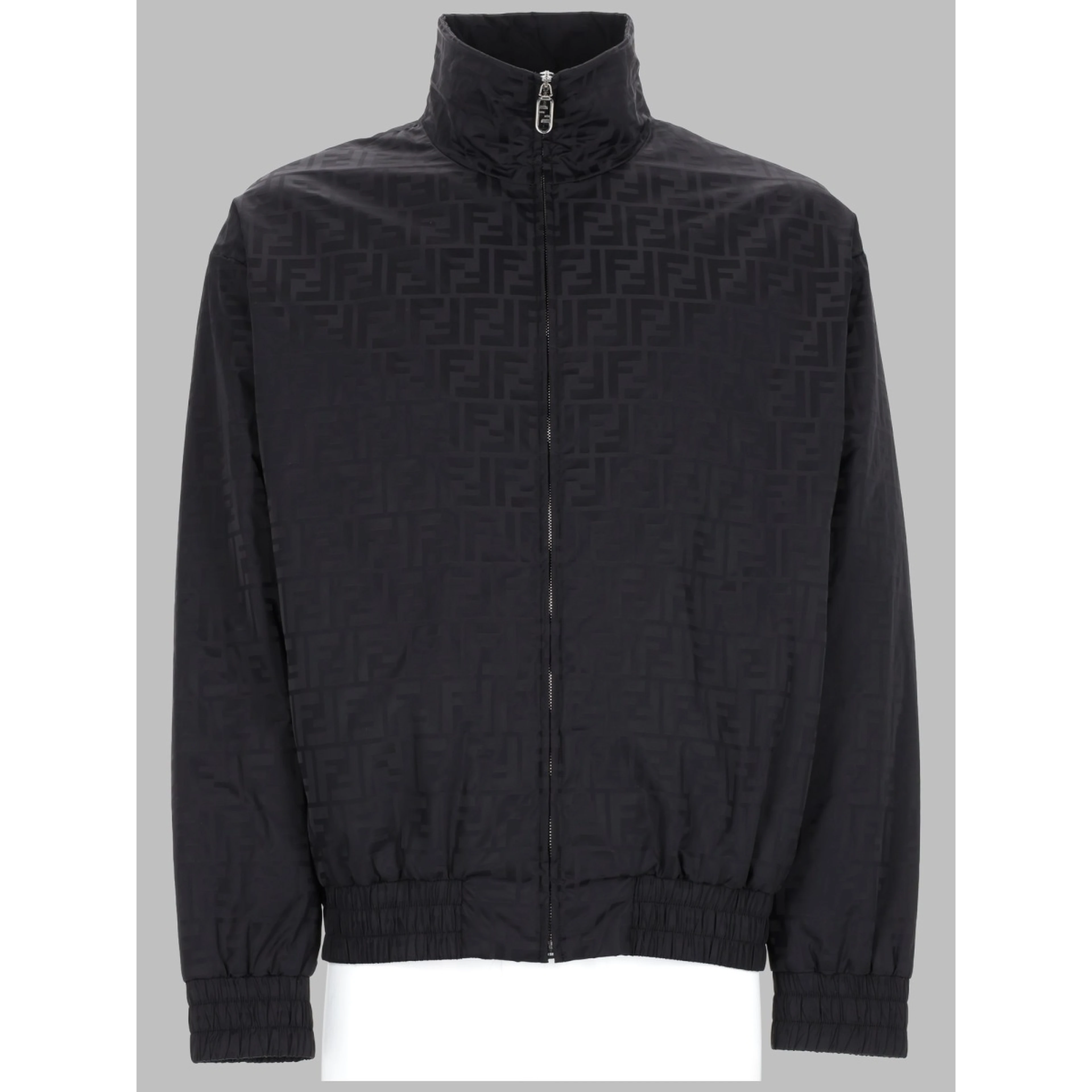 GIACCA BOMBER CON TRAMA "FF"