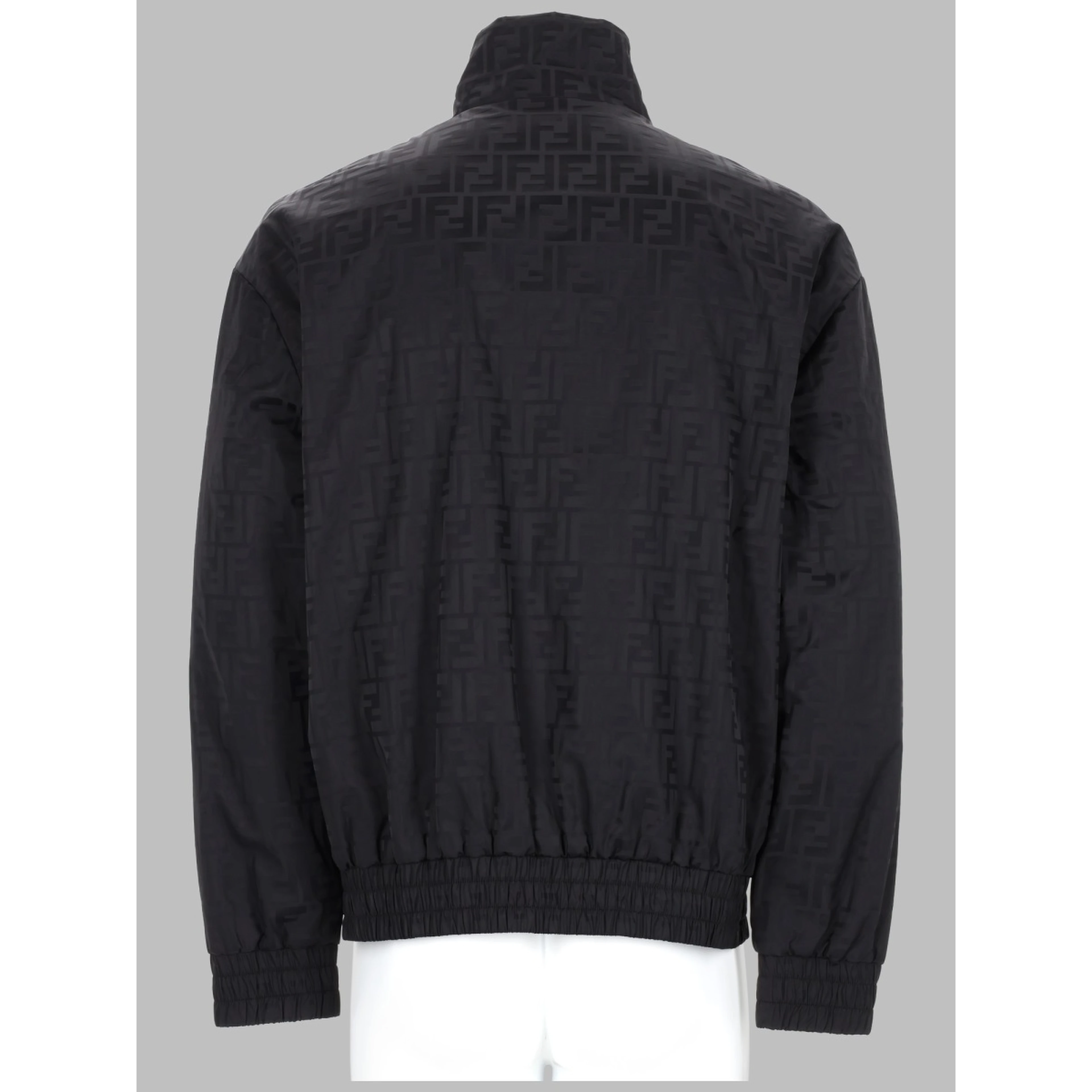 GIACCA BOMBER CON TRAMA "FF"