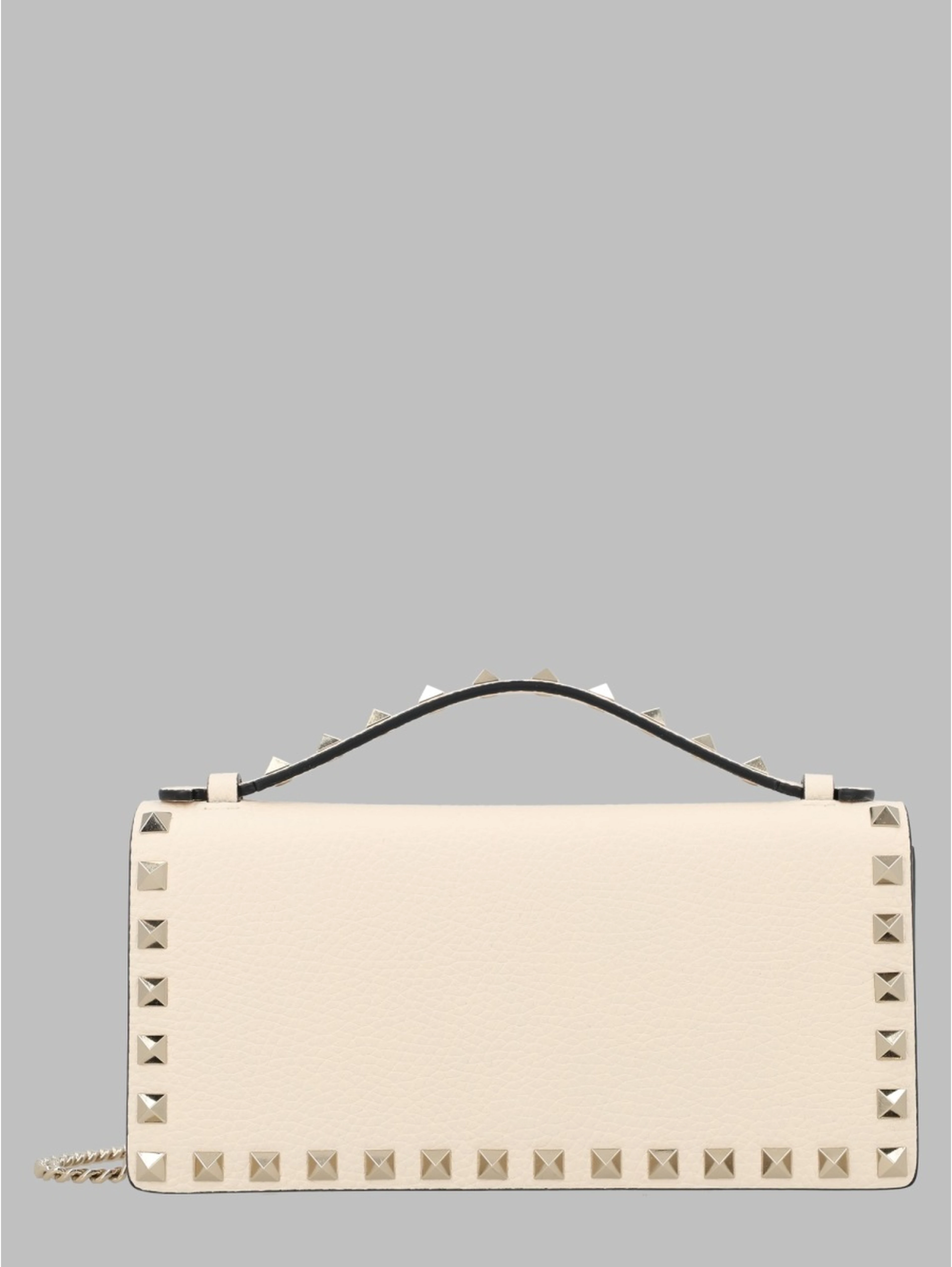 PORTAFOGLIO "ROCKSTUD" IN PELLE
