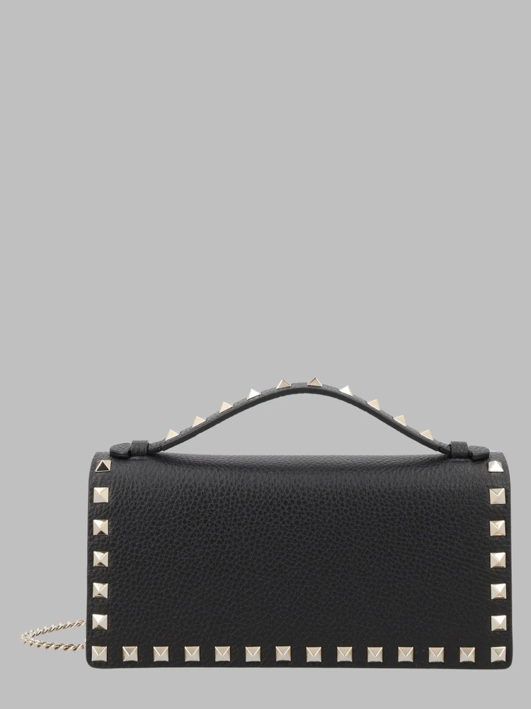 PORTAFOGLIO "ROCKSTUD" IN PELLE