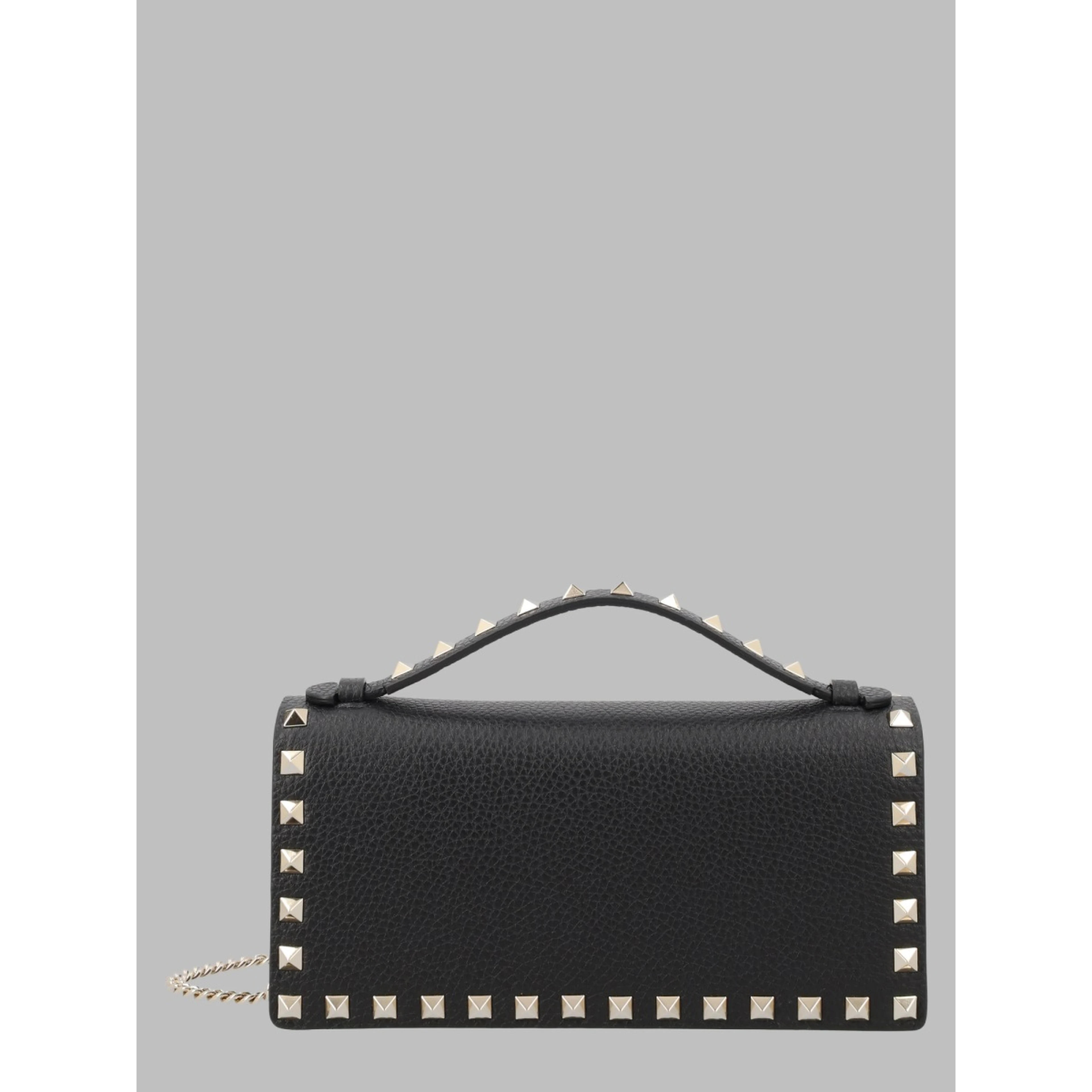 PORTAFOGLIO "ROCKSTUD" IN PELLE