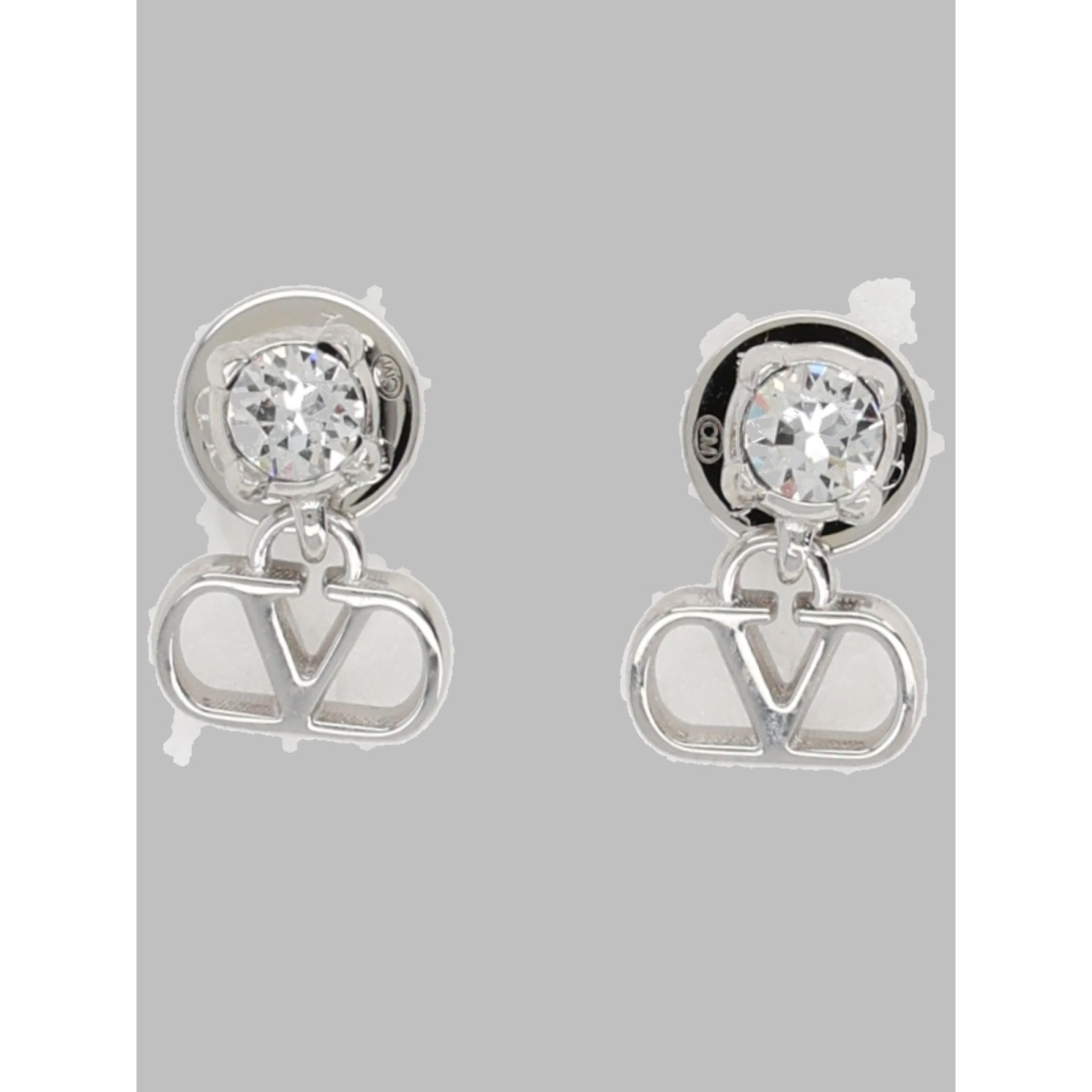 ORECCHINI "VLOGO SIGNATURE" CON STRASS