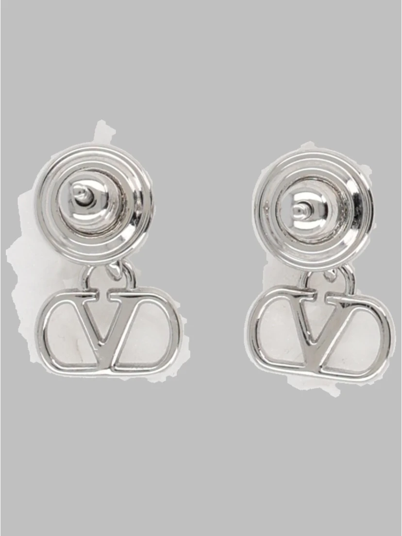 ORECCHINI "VLOGO SIGNATURE" CON STRASS