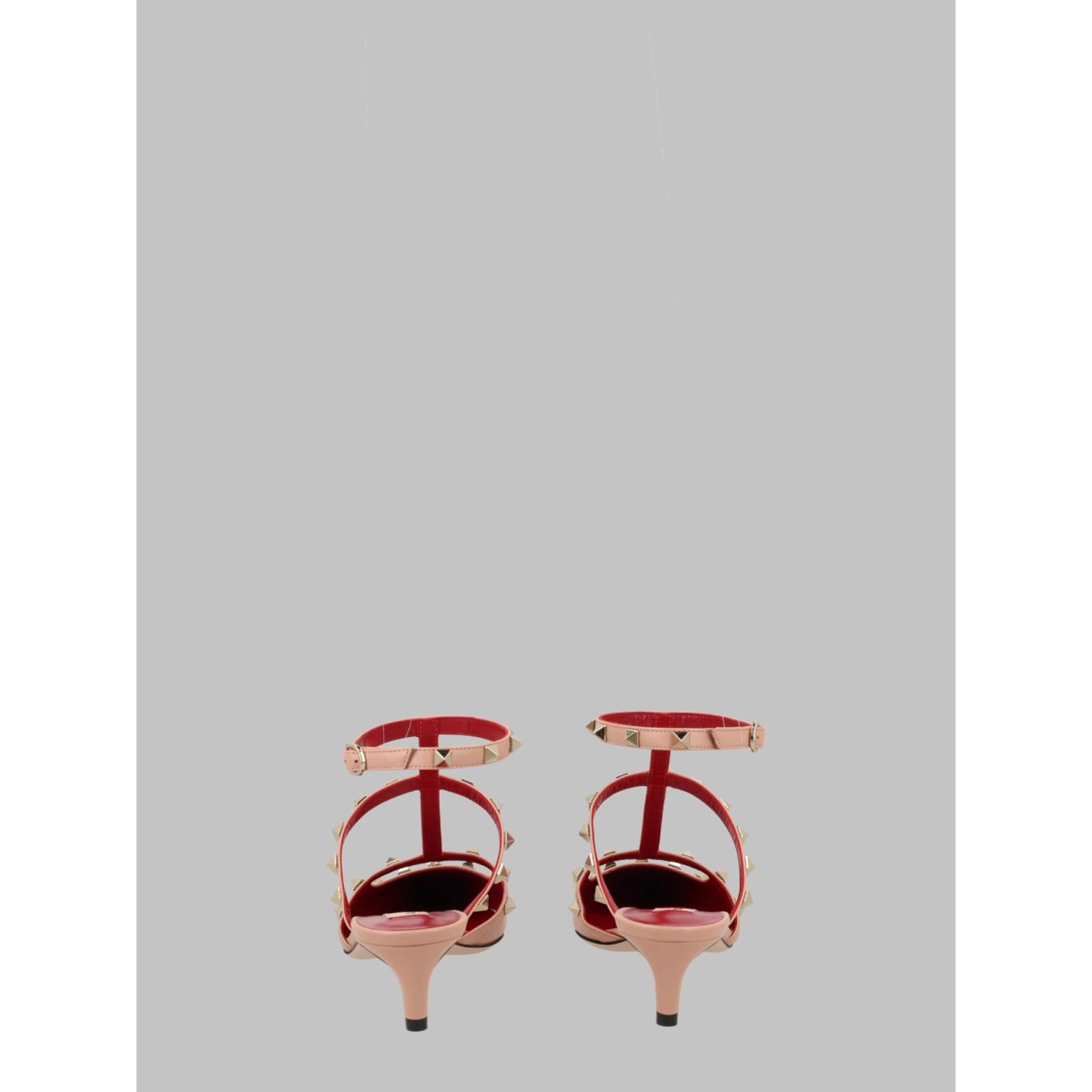 DÉCOLLETÉ "ROCKSTUD" IN CAPRETTO