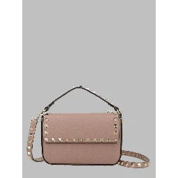 POUCH ROCKSTUD IN VITELLO GRANATO