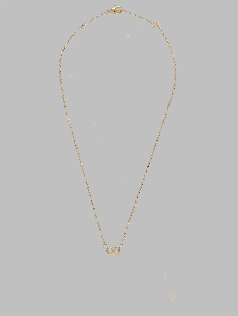 COLLANA "OVALETTE" CON STRASS